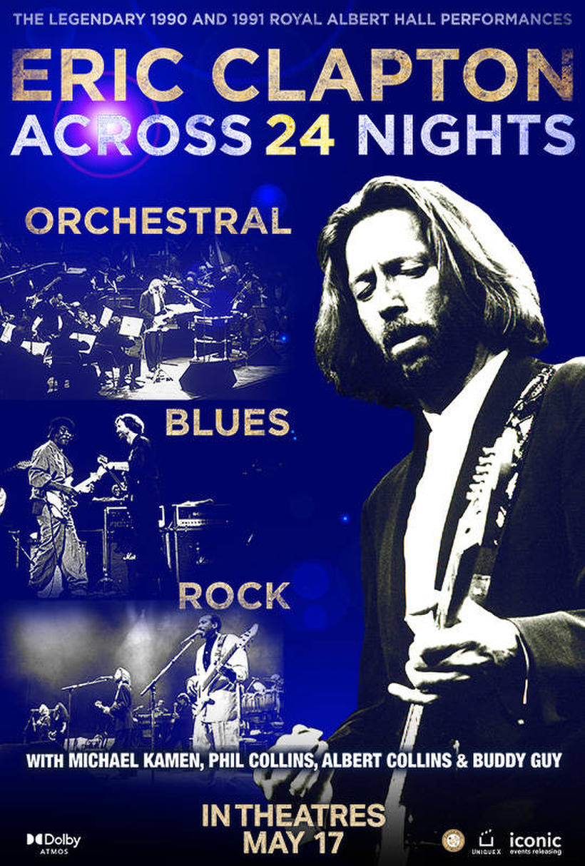 Eric Clapton: Across 24 Nights Movie Poster