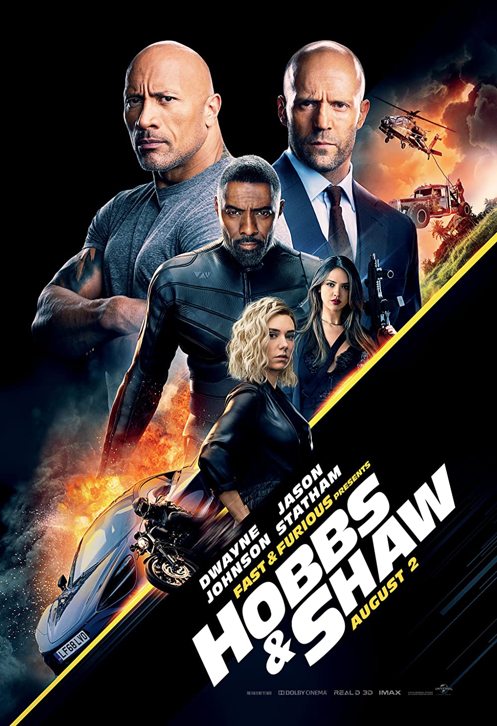 Fast & Furious Presents: Hobbs & Shaw Cinema Release