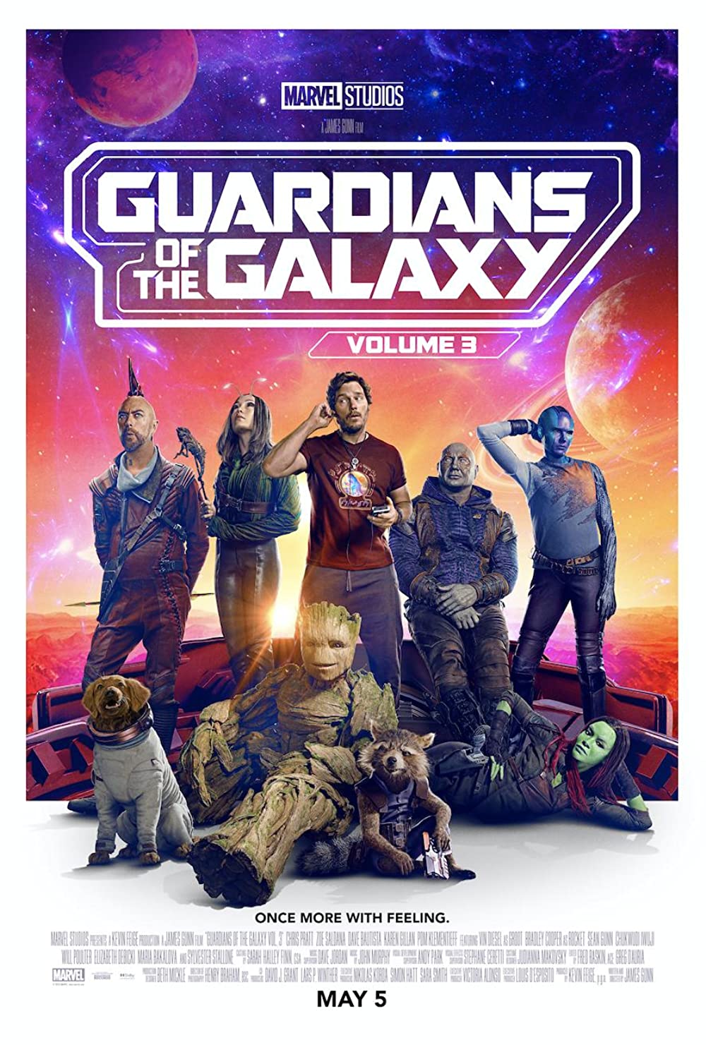 Guardians of the Galaxy Vol. 3 Cinema Release