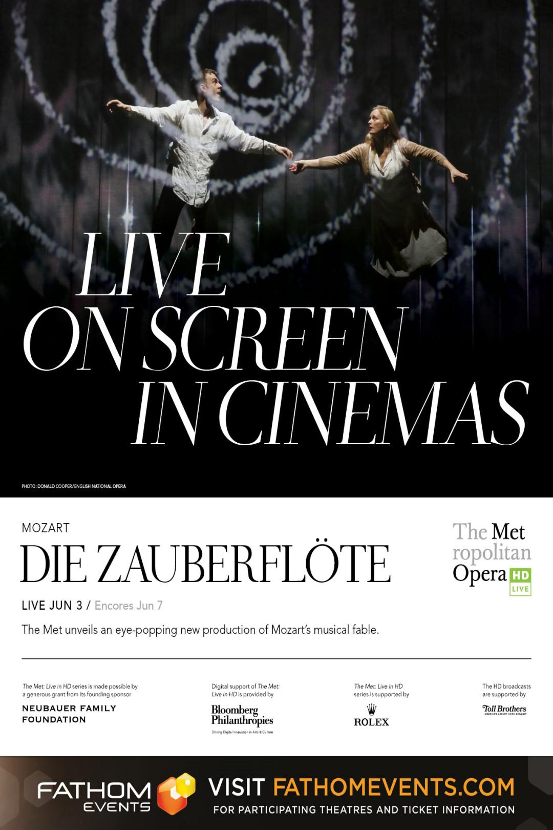 The Met: Live in HD – Die Zauberflöte DVD Release