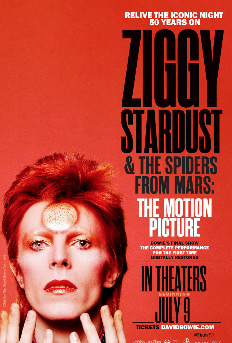 Ziggy Stardust: 50th Anniversary Movie Poster